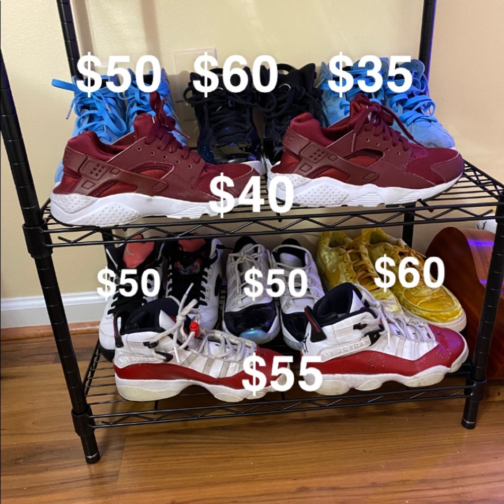 Variety of Shoes